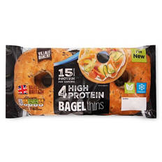 High Protein Bagel Thins 4 Pack