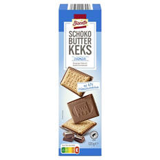 Schoko Butterkeks 125 g, Vollmilch