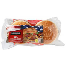 Hamburger Brötchen, XXL Bun mit Sesam