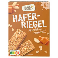 Haferriegel 140 g, Mandel & Karamell