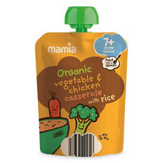 Organic Chicken Casserole with Rice Pouch