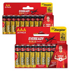Batterie Eveready AA/AAA
