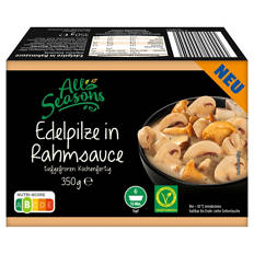 Pilzmischung 350 g, Pilze in Rahmsoße