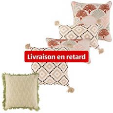 Assortiment de coussins décoratifs