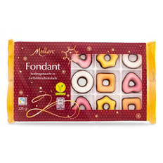 Gelee/Fondant Mix, Fondant mit Zartbitterschokolade