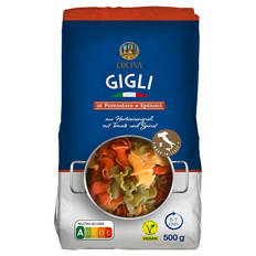 Pastaspezialitäten 500 g, Gigli 3-colori