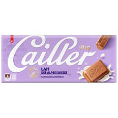 Plaque de chocolat au lait
