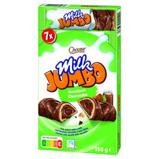 Milk Jumbo 150 g, Nuss-Nugatcreme