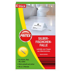 Ungezieferfallen, Silberfischchen-Falle 4er-Set