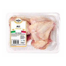 Ali di pollo separate