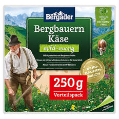 Bergbauern-Käsescheiben 250 g, mild-nussig