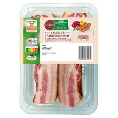 Schwein Kasseler Bauchscheiben
