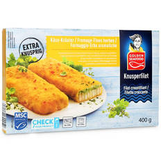 Filetto croccante, formaggio-erbe aromatiche