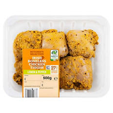 Irish Lemon & Pepper Boneless Chicken Thigh Fillets