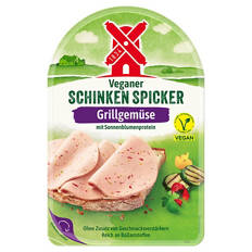 Veganer Schinken Spicker 80 g, Grillgemüse