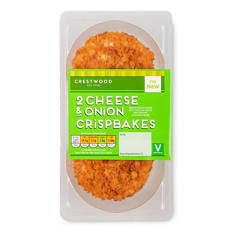 Cheese & Onion Crispbakes 2 Pack
