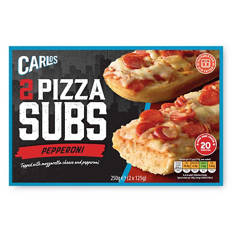 Pepperoni Pizza Subs 2 Pack
