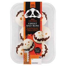 BBQ Chicken Halloween Bao Buns