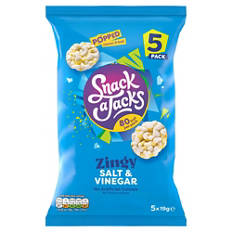 Salt & Vinegar Rice Snacks 5 Pack