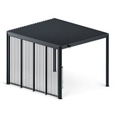 Lamellenwand vertikal, 350 cm