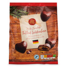 Gingerbread Hearts Milk Chocolate