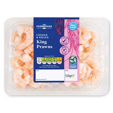 Cooked & Peeled King Prawns