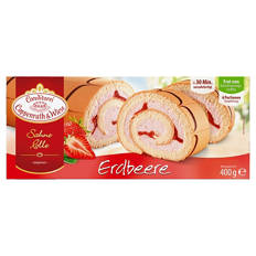 Erdbeer-Sahne-Rolle 400 g