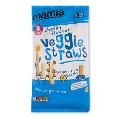 Cheesy Flavour Veggie Straws 4 Pack