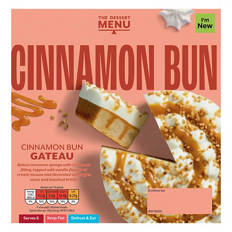 Cinnamon Bun Gateau