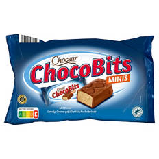 Schokoriegel Mix Dreifach 400 g, Choco Bits