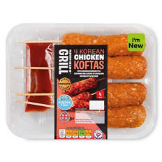 Korean Chicken Koftas
