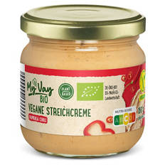 Vegane Bio-Streichcreme 180 g, Paprika-Chili
