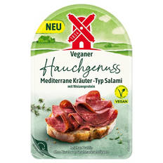 Veganer Hauchgenuss 70 g, Typ Salami