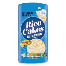 Salt & Vinegar Flavoured Rice Cakes
