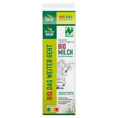 Frische Bio-Vollmilch 3,8 % 1 l