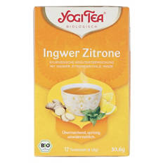 Tisana BIO, zenzero e limone