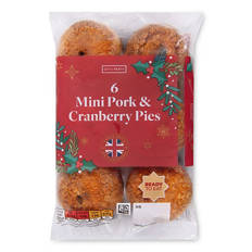 Pork & Cranberry Pork Pies 6 Pack
