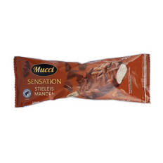 Gelato su stecco alle mandorle