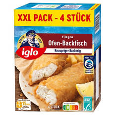 XXL Filegro Ofen-Backfisch 480 g