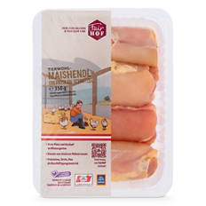 Maishendl-Oberkeulenschnitzel
