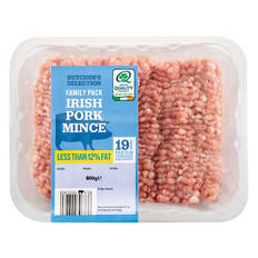 Irish Pork Mince 12% Fat Family Pack