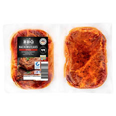 Schweine-Nackensteak 600 g, mariniert, Paprika