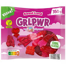 Gommes fruitées véganes, Girlpower