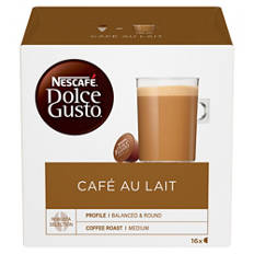 Dolce Gusto Café au Lait Coffee Pods 16 Pack