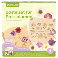 Bastelset "Craftmaker", Blumenpressen