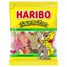 Fruchtgummi 175 g, Saurer Zoo