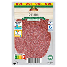 Dauerwurst Aufschnitt 240 g, Salami
