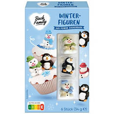 Figurines en sucre 3D, Noël