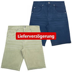 Pantaloncini di jeans colorati da uomo