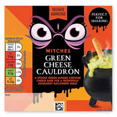 Halloween Cauldron Cheese Bake